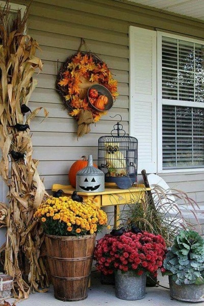 Idées de décorations extérieures pour l'automne