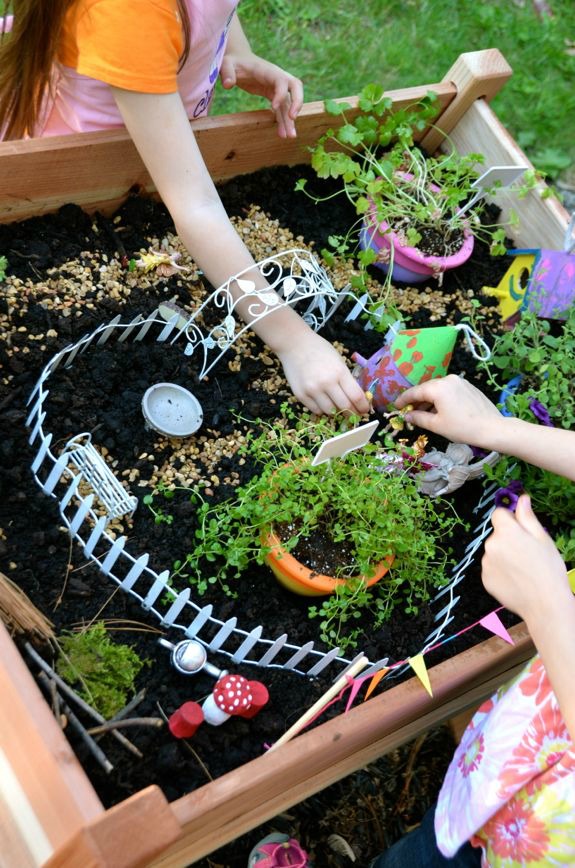 comment faire un jardin pour enfant