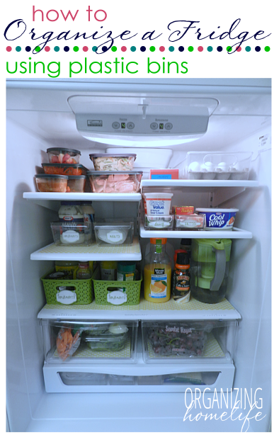 truc pour organiser le frigo